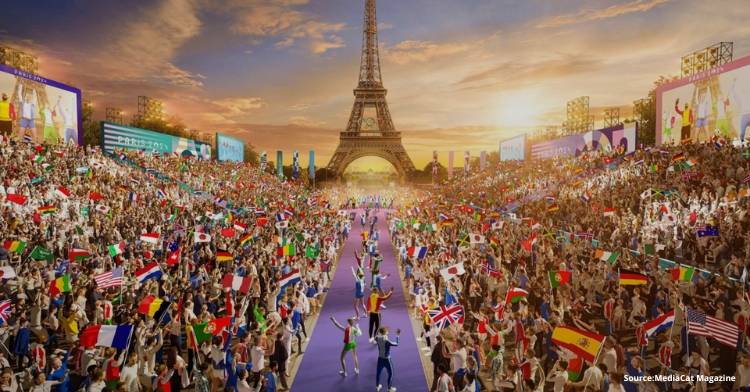 Paris 2024 Olympics Games Digital Inflight Experience