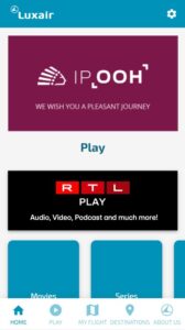 Luxair Inflight Entertainment (IFE) Portal by PXCom