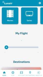 Luxair Wireless Inflight Entertainment (IFE) Portal by PXCom